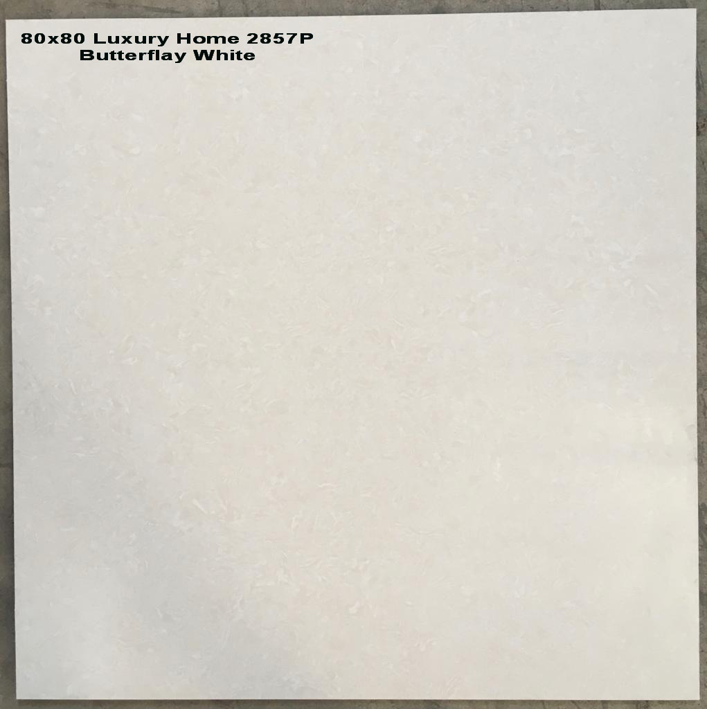 Luxury Home Butterfly White 80x80 (Double Loading)
